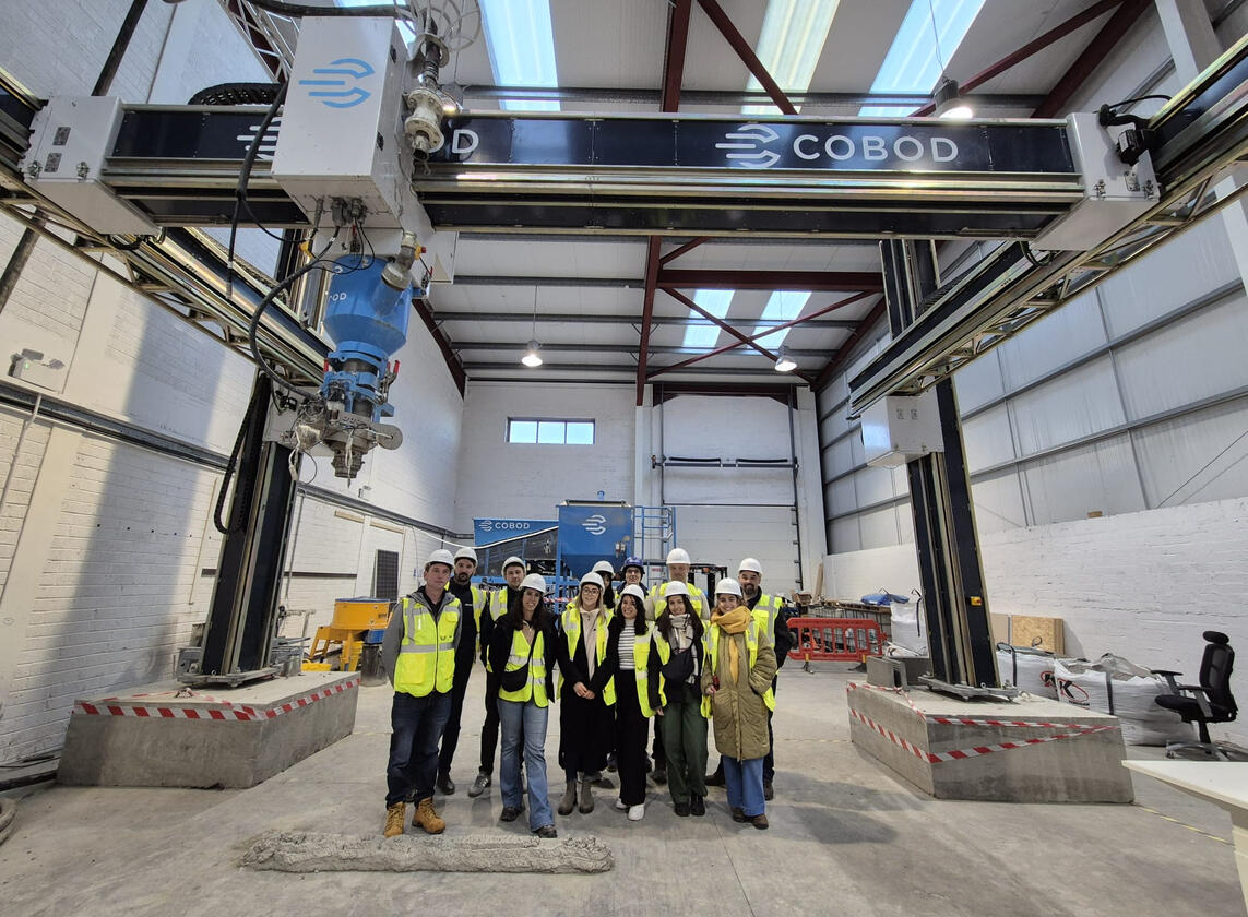 Future Casts&#39;s 3D Construction Printer and Testing Labs